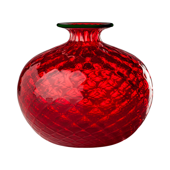 Vase Venini in Verre 100.36 ROSSO - 100.36 ROSSO